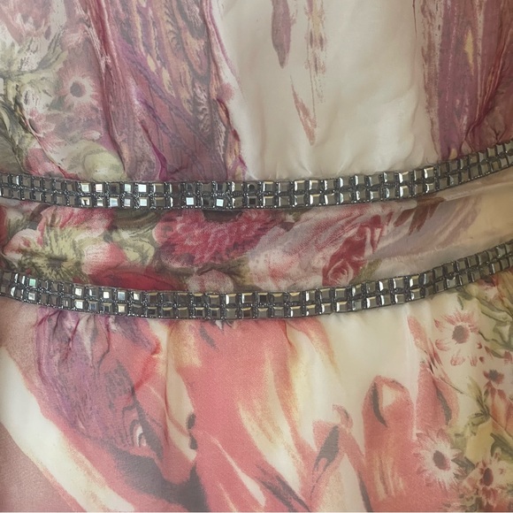 Lilusa Boho Dress Maxi Beach Cover Up Floral - Picture 13 of 14